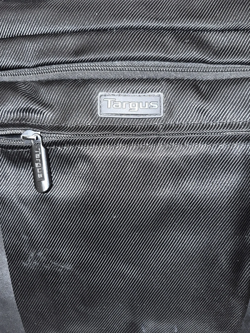 Targus Black Laptop Briefcase - Padded Messenger Bag